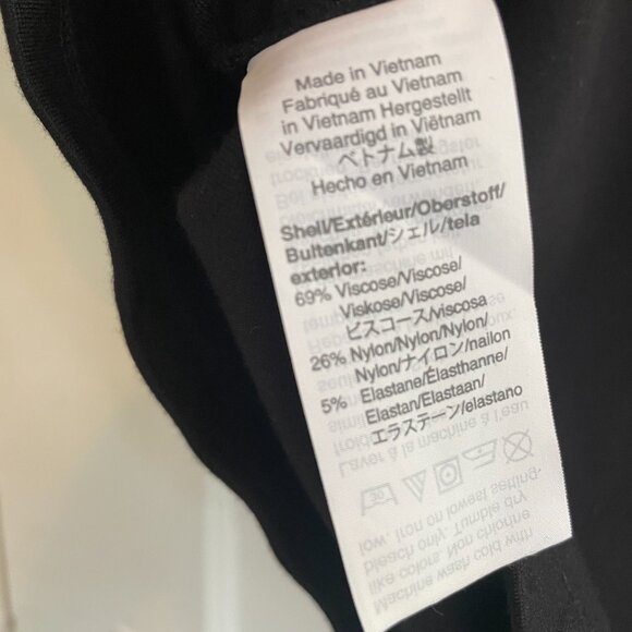 J.Crew Puff-Sleeve Ponte Top | Black| X-Small | NWOT - Picture 5 of 6